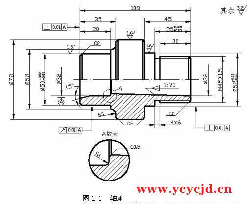 轴承套零件的工艺分析