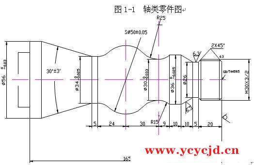 轴类零件的编程与加工