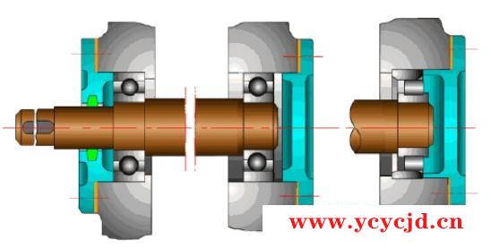 轴承常见定位形式几种方式